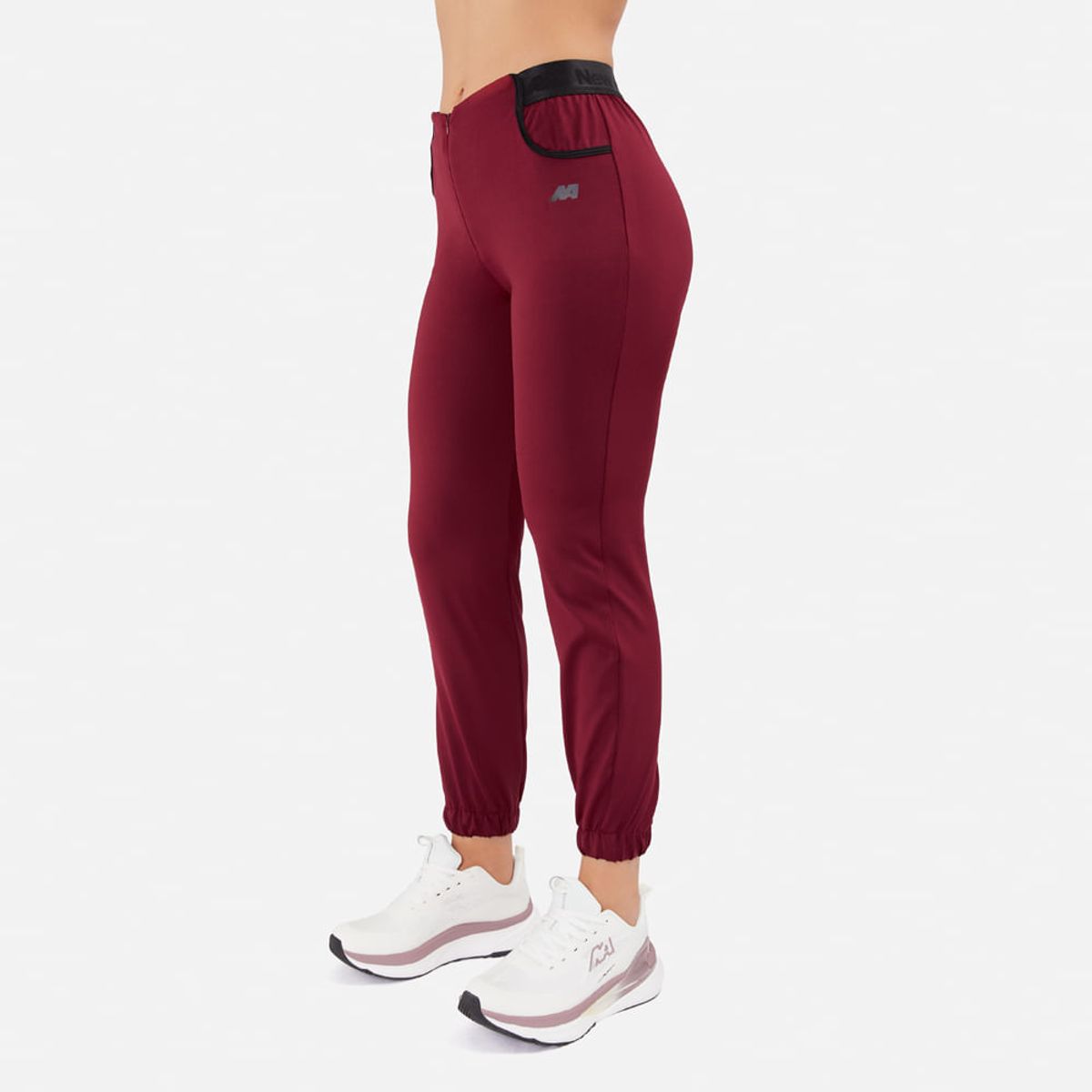 NEW ATHLETIC - Jogger New Athletic Corina Vino Mujer