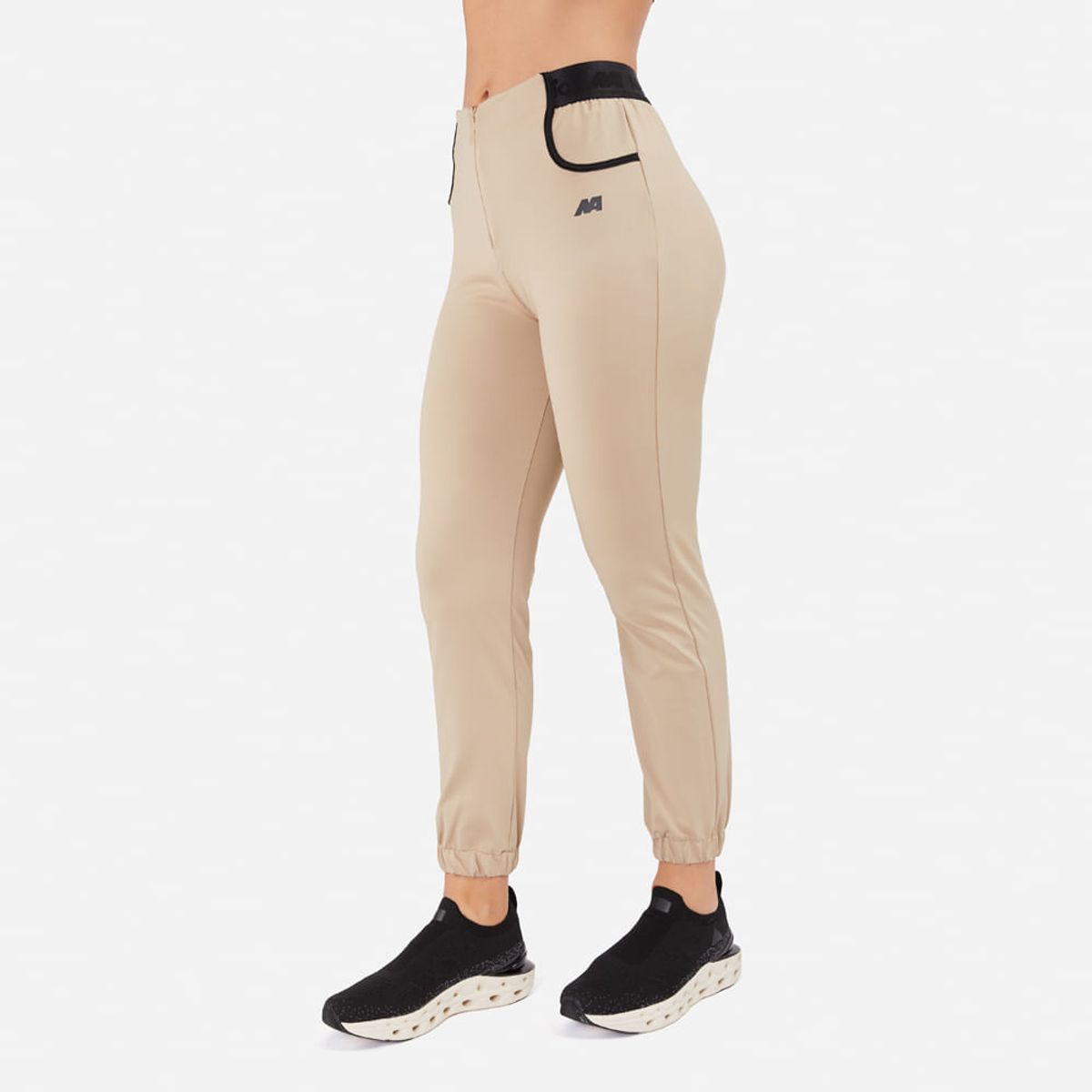 NEW ATHLETIC - Jogger New Athletic Corina Beige Mujer