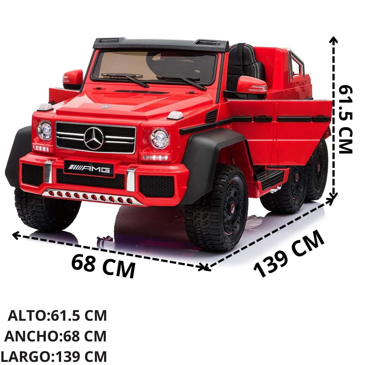 MERCEDES AMG PETRONAS - Carro a Batería Mercedes-Benz AMG 6x6 SX-1888-C
