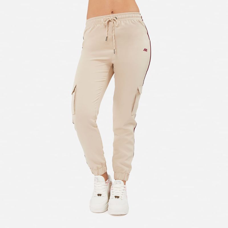 NEW ATHLETIC - Jogger Cargo New Athletic Eme Beige Mujer