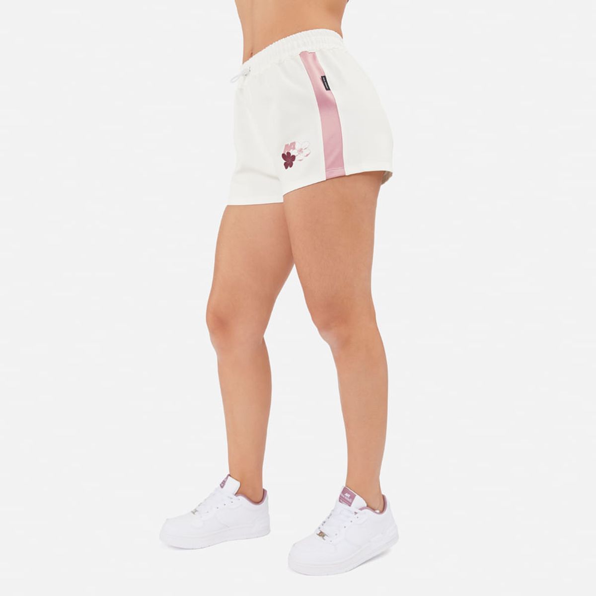 NEW ATHLETIC - Short New Athletic Cloe Blanco Con Rosado Mujer