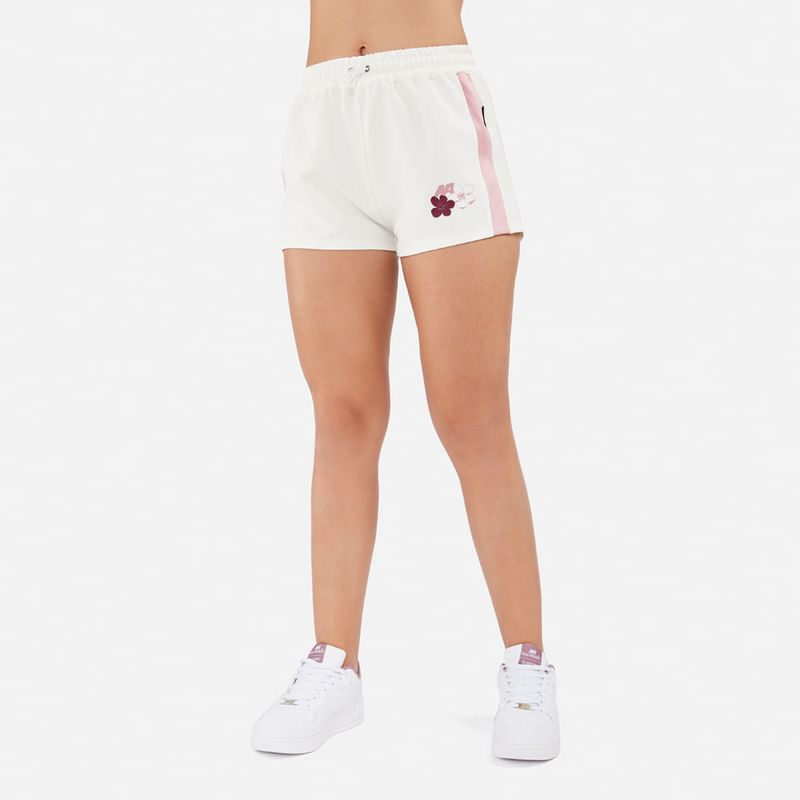 NEW ATHLETIC - Short New Athletic Cloe Blanco Con Rosado Mujer