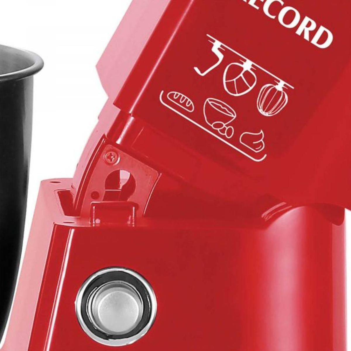 RECORD - Batidora 5L con Pedestal Roja REC-INBEAC101RJ