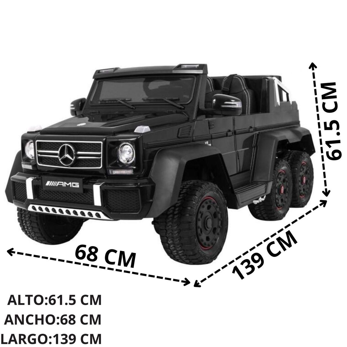 MERCEDES AMG PETRONAS - Carro a Batería Mercedes-Benz AMG 6x6 SX-1888-C