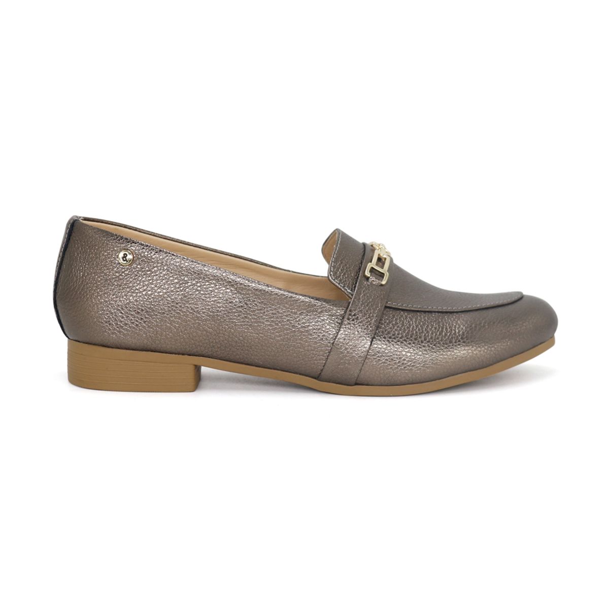PAR&SS - Mocasín Casual De Cuero Mujer Par&ss KA25Q1-SUSY Plata