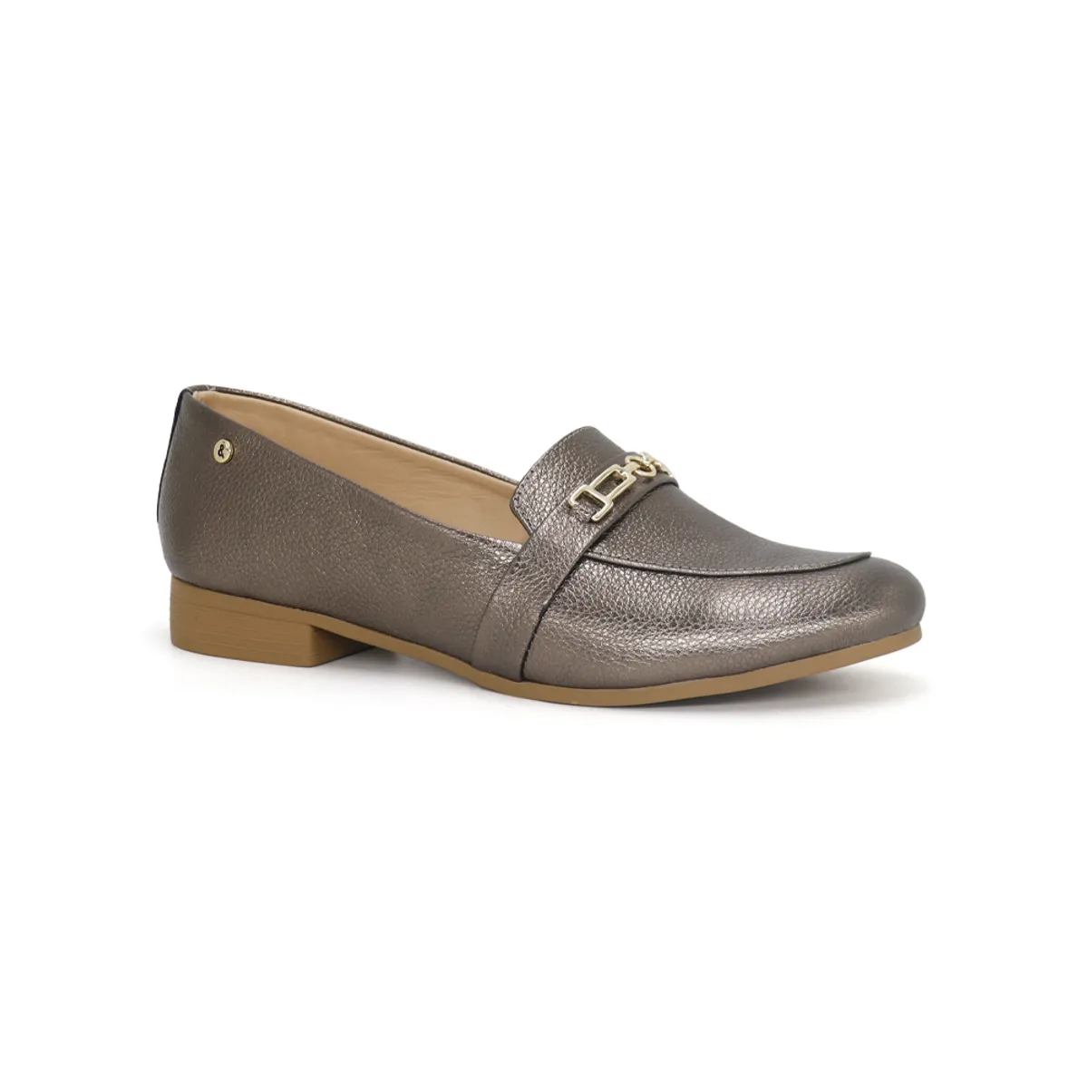 PAR&SS - Mocasín Casual De Cuero Mujer Par&ss KA25Q1-SUSY Plata