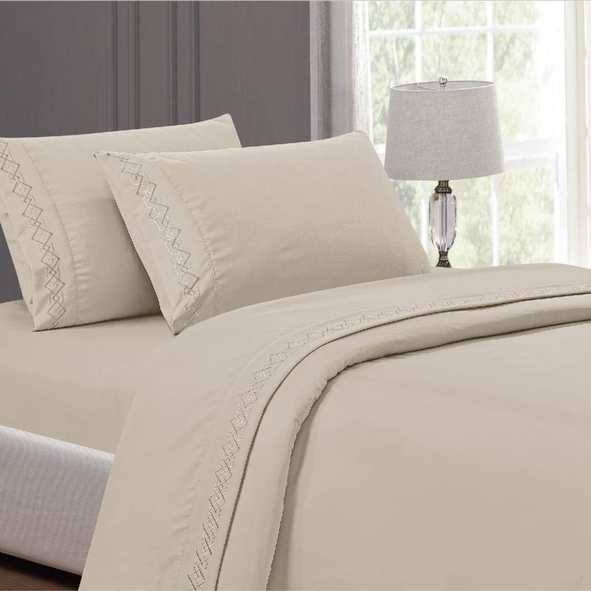 GENERICO - JUEGO DE SABANAS CASATEX 3 PLAZAS