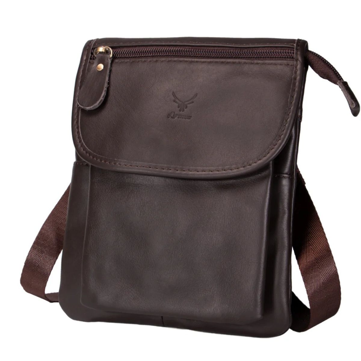 ARMUZ - Morral de cuero genuino Mujer 6013