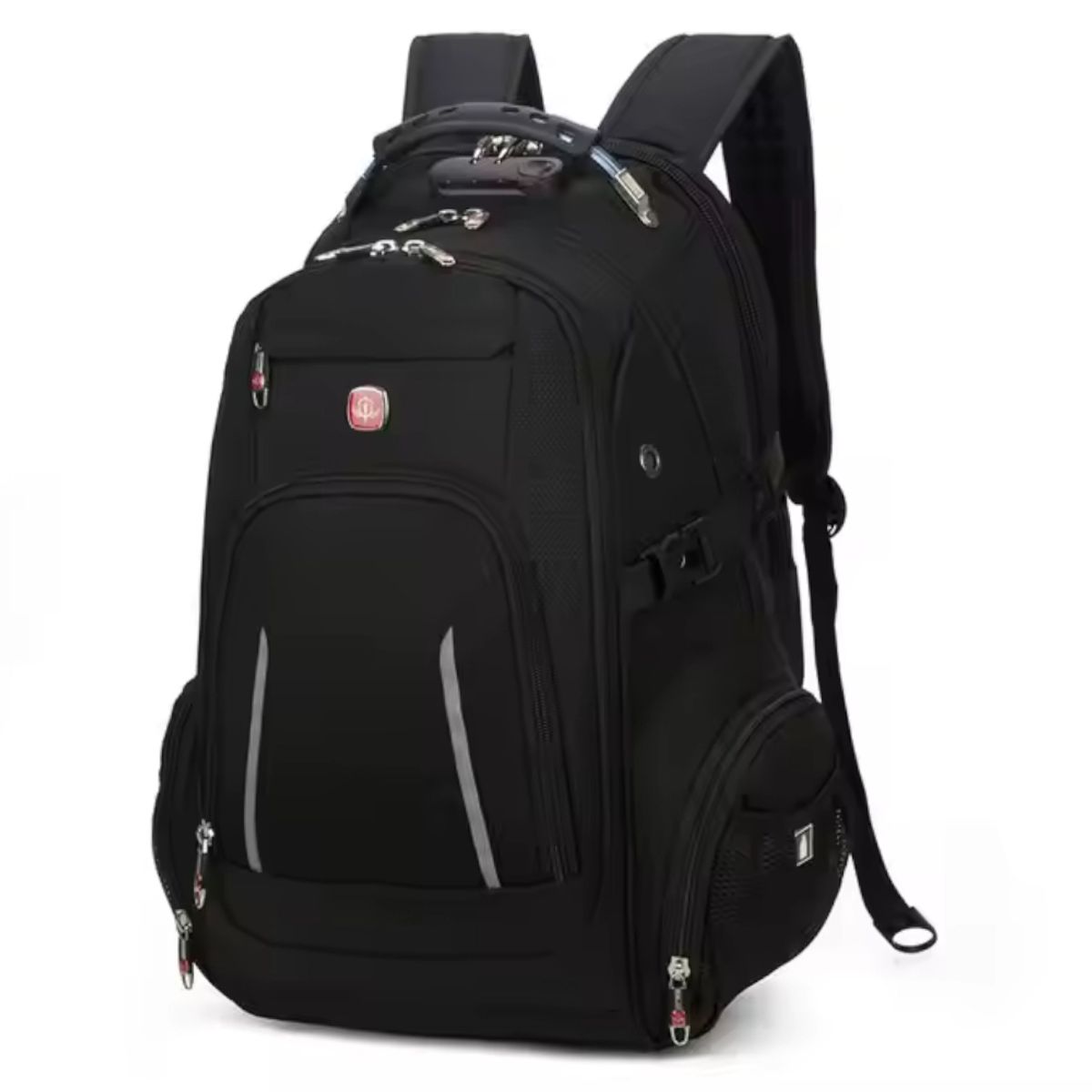 GENERICO - Mochila Antirrobo Viaje Sherpa Wxl 1877 Portalaptop 17 Estudio Urbana