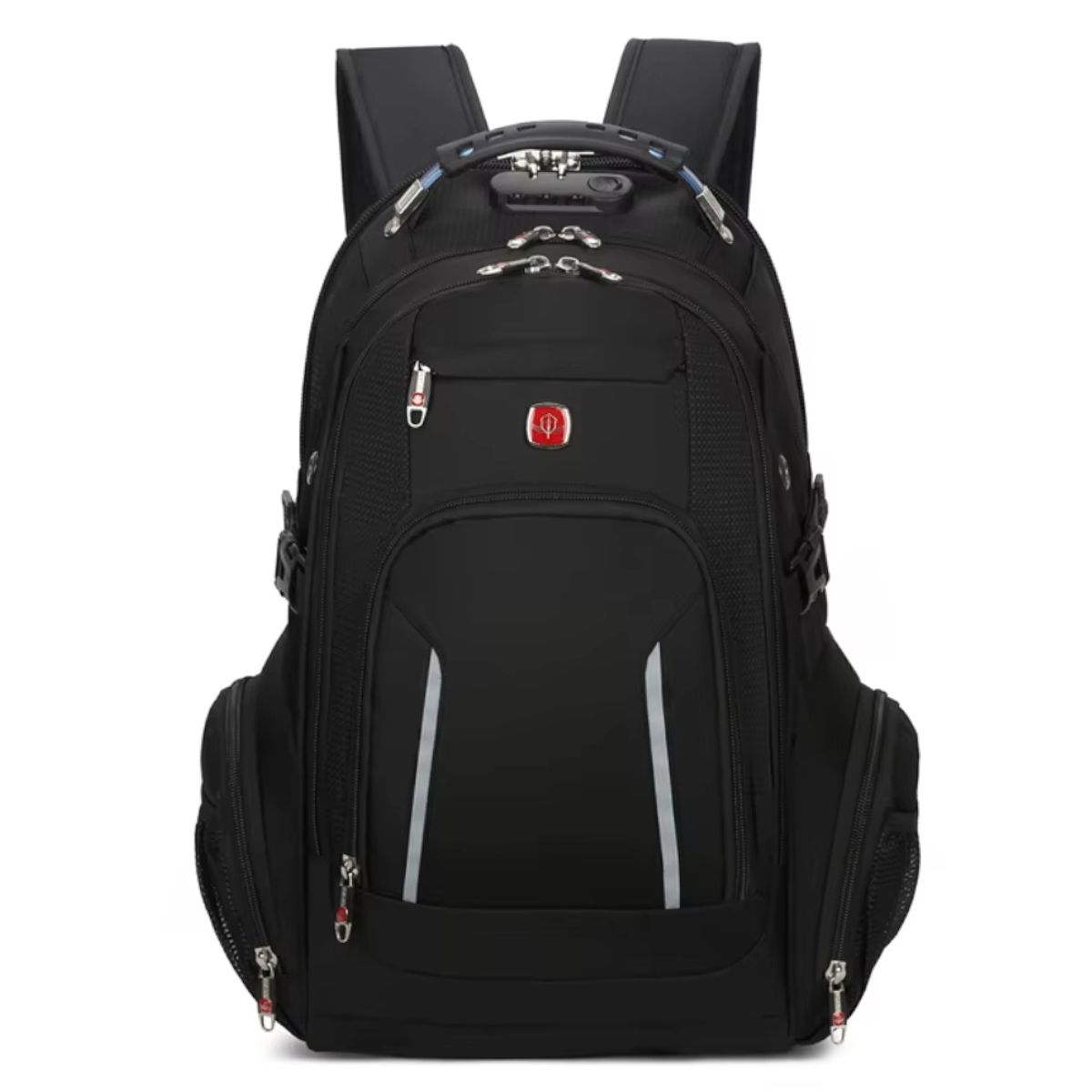 GENERICO - Mochila Antirrobo Viaje Sherpa Wxl 1877 Portalaptop 17 Estudio Urbana