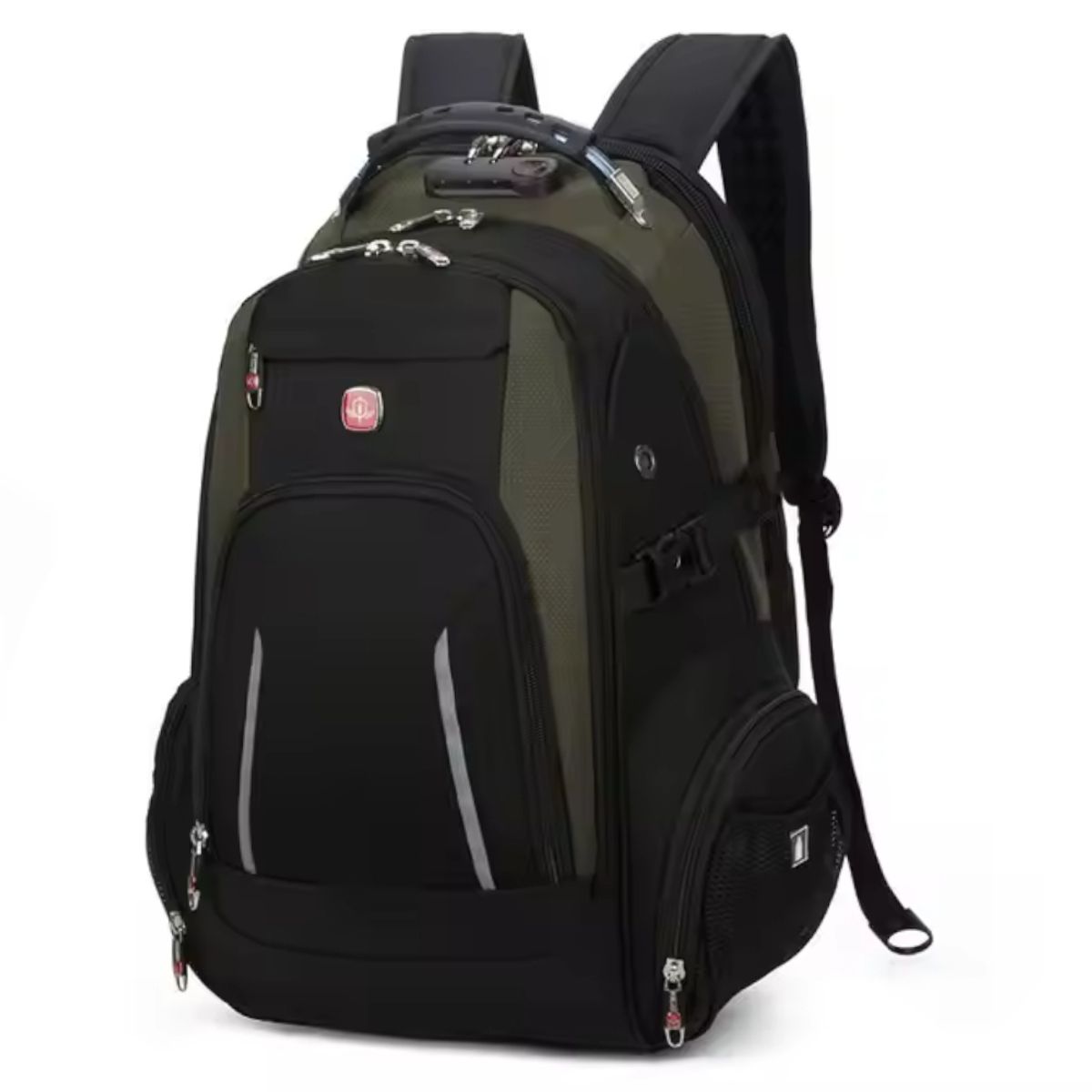 GENERICO - Mochila Antirrobo Viaje Sherpa Wxl 1877 Portalaptop 17 Estudio Urbana