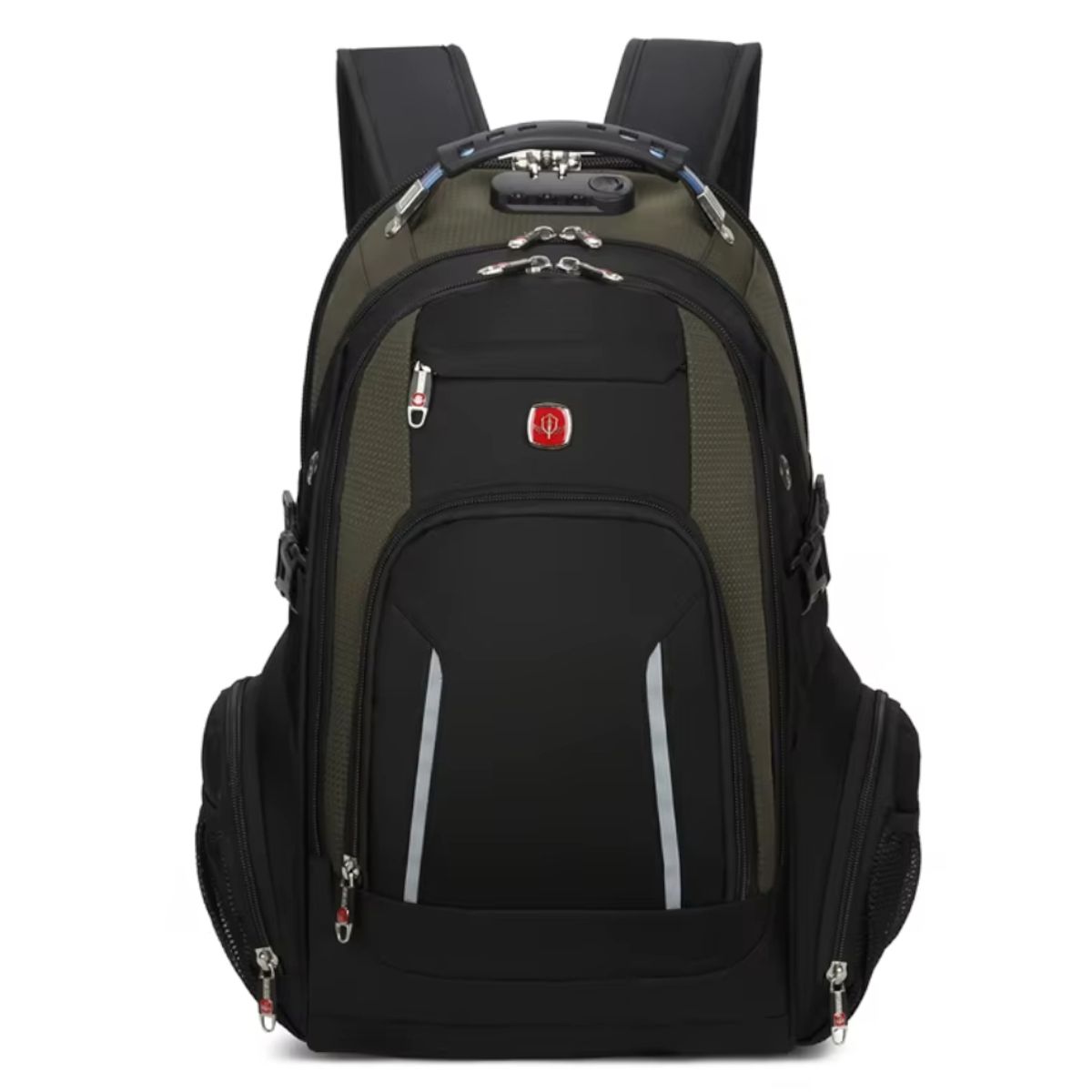 GENERICO - Mochila Antirrobo Viaje Sherpa Wxl 1877 Portalaptop 17 Estudio Urbana