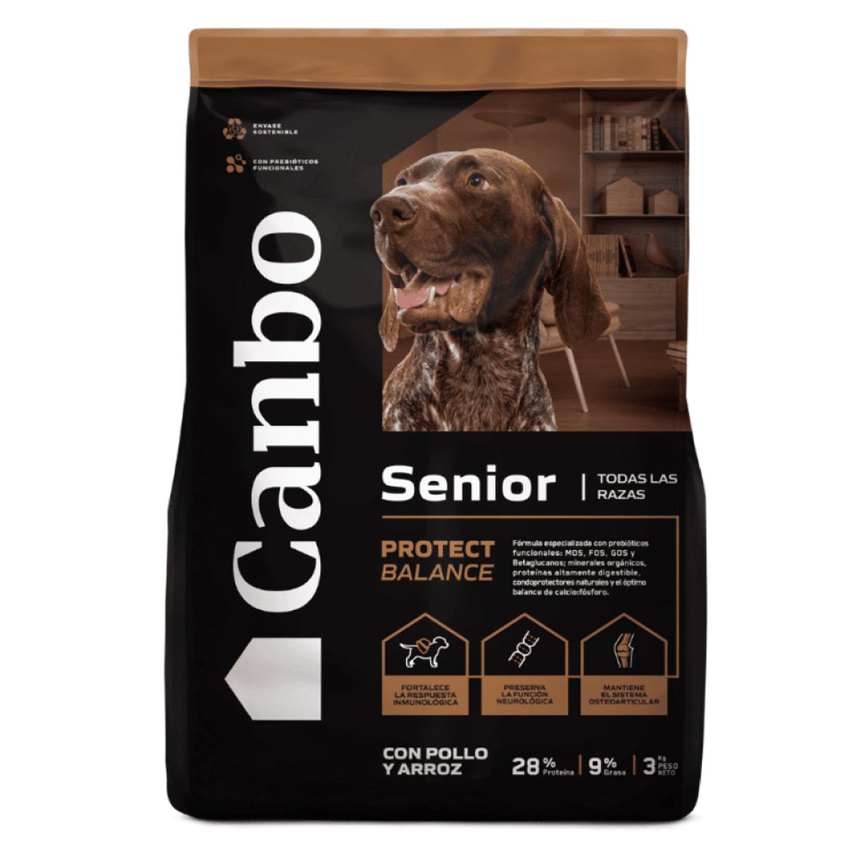 CANBO - Canbo Protect Balance Senior Pollo y Arroz 15 kg