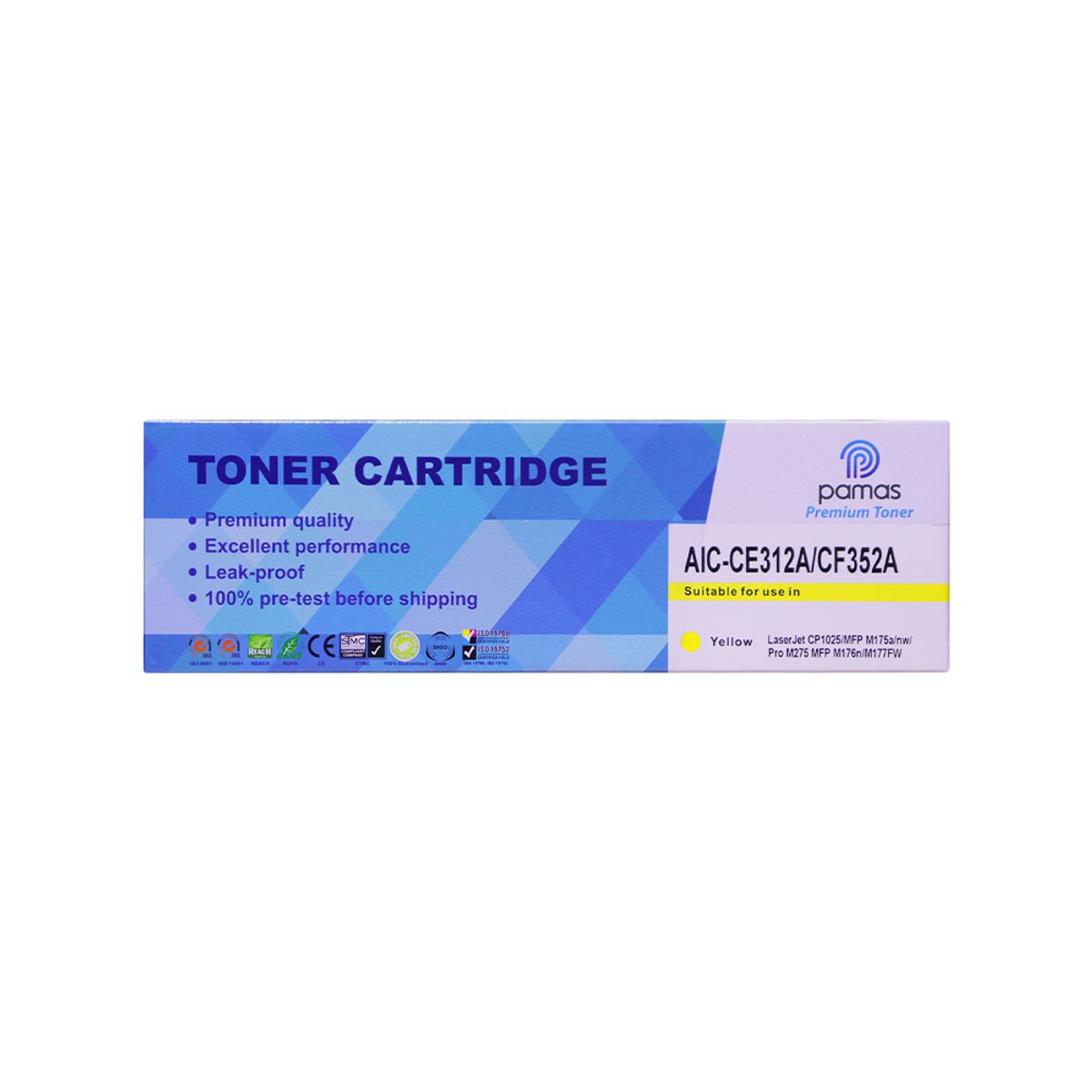 GENERICO - Toner PAMAS Compatible HP 126A130A - CE312A CF352A-YELLOW