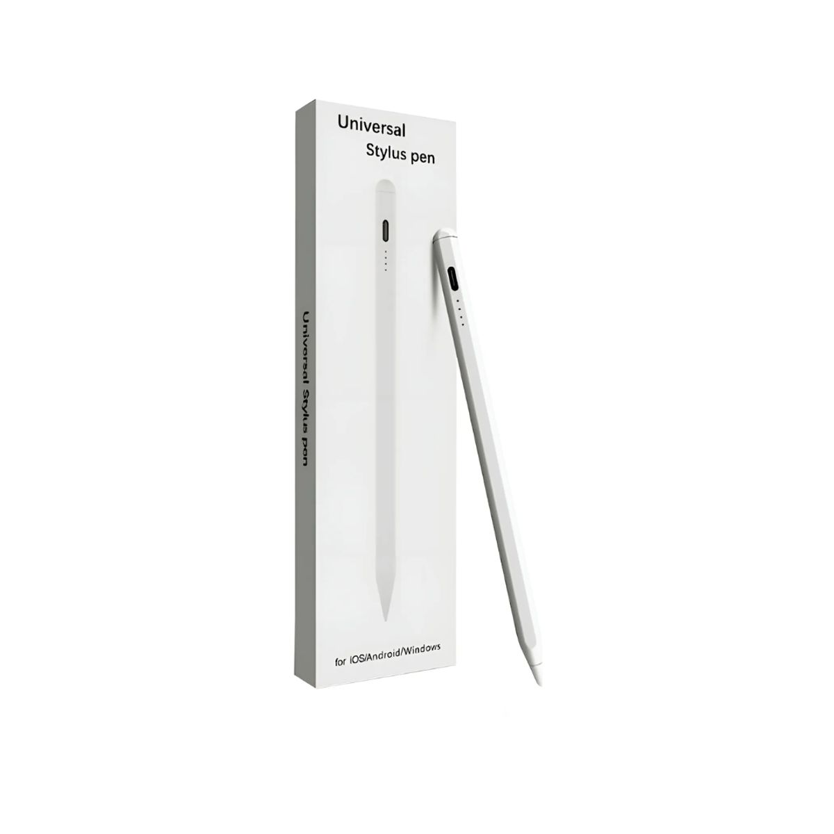 GENERICO - LAPIZ PENCIL STYLUS PEN  PARA  IOS  ANDROID- WINDOWS COLOR BLANCO