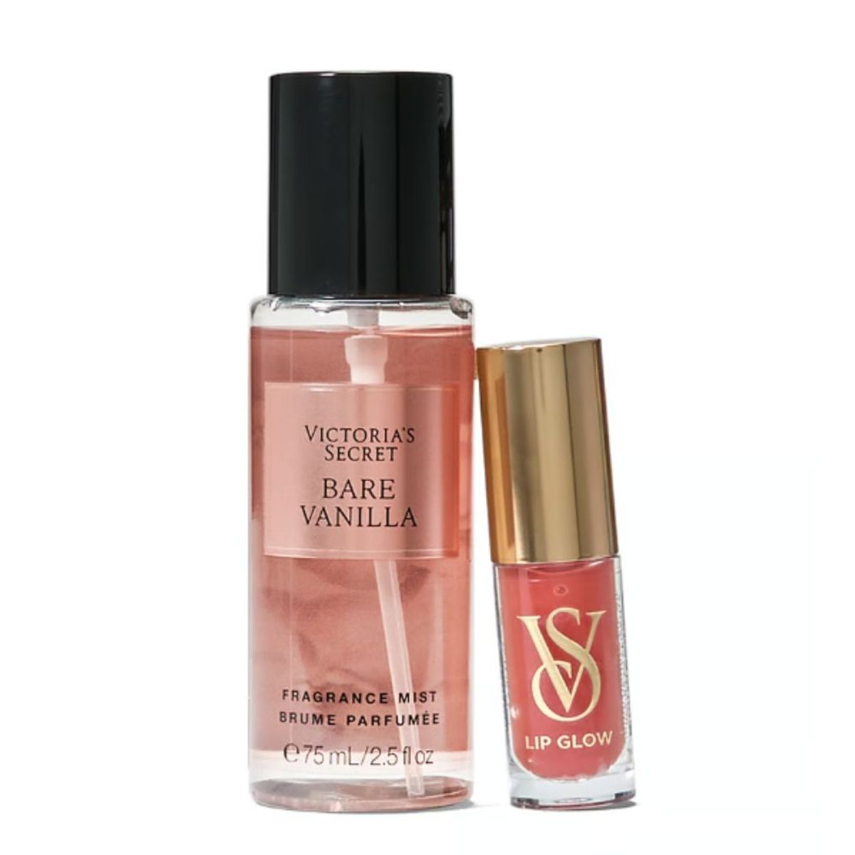 VICTORIA'S SECRET - SET DE REGALO VICTORIA SECRET  MIST & KISS BARE VANILLA