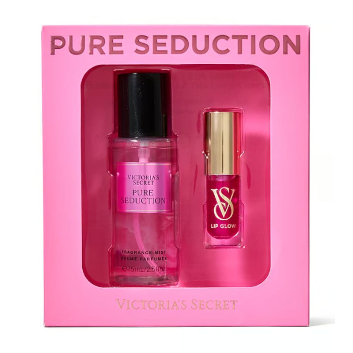 VICTORIA'S SECRET - SET DE REGALO VICTORIA SECRET  MIST & KISS PURE SEDUCTION
