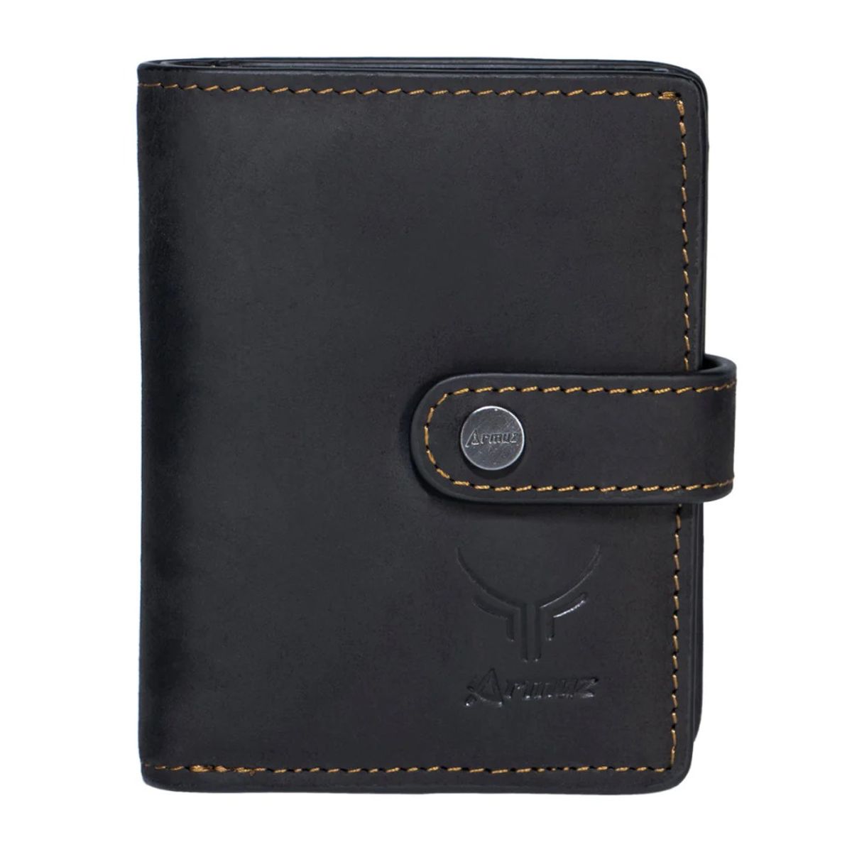 ARMUZ - Billetera de cuero genuino con RFId Unisex