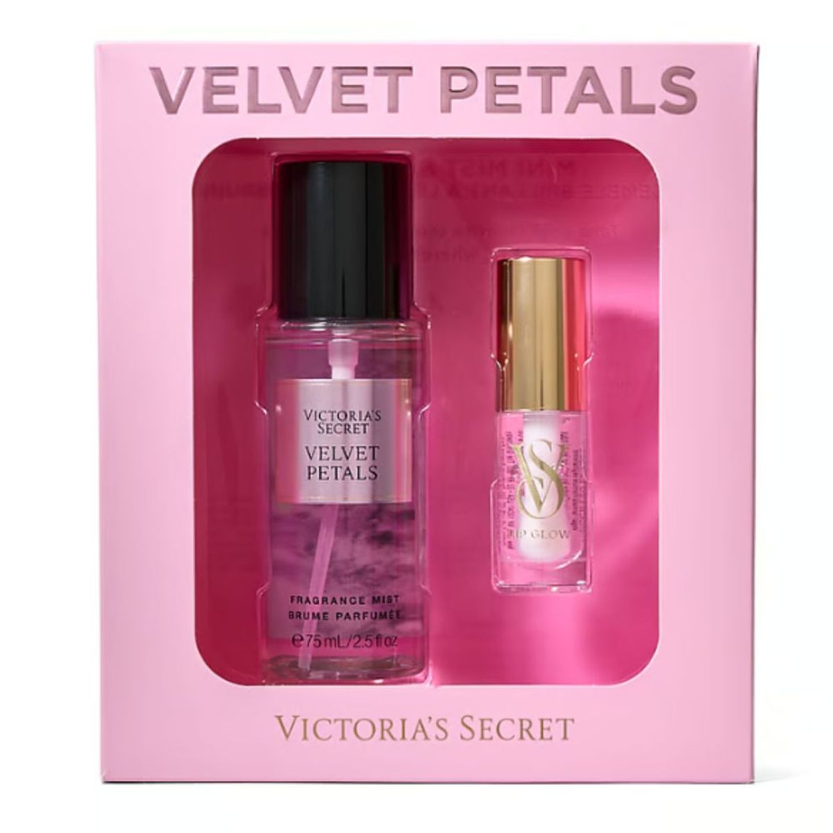 VICTORIA'S SECRET - SET DE REGALO VICTORIA SECRET MIST & KISS VELVELT PETALS