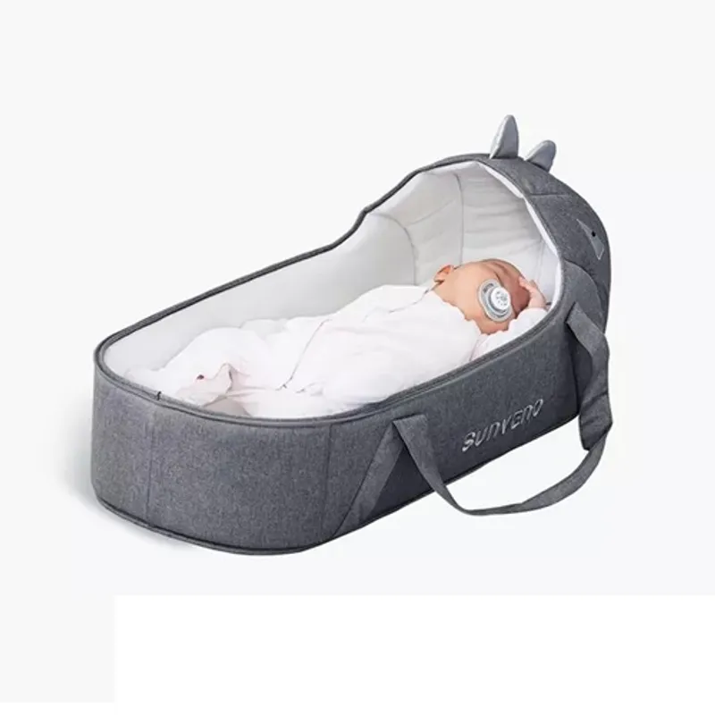 SUNVENO - CUNA PORTATIL PLEGABLE DINOSAURIO