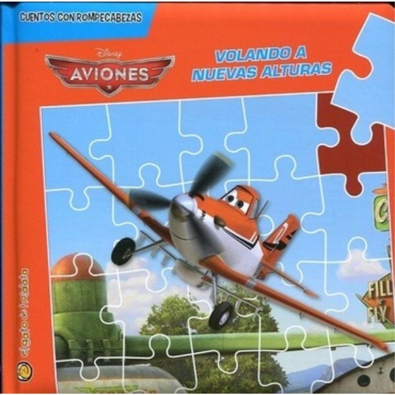 GENERICO - Libro AVIONES VOLANDO A NUEVAS ALTURAS con rompecabezas