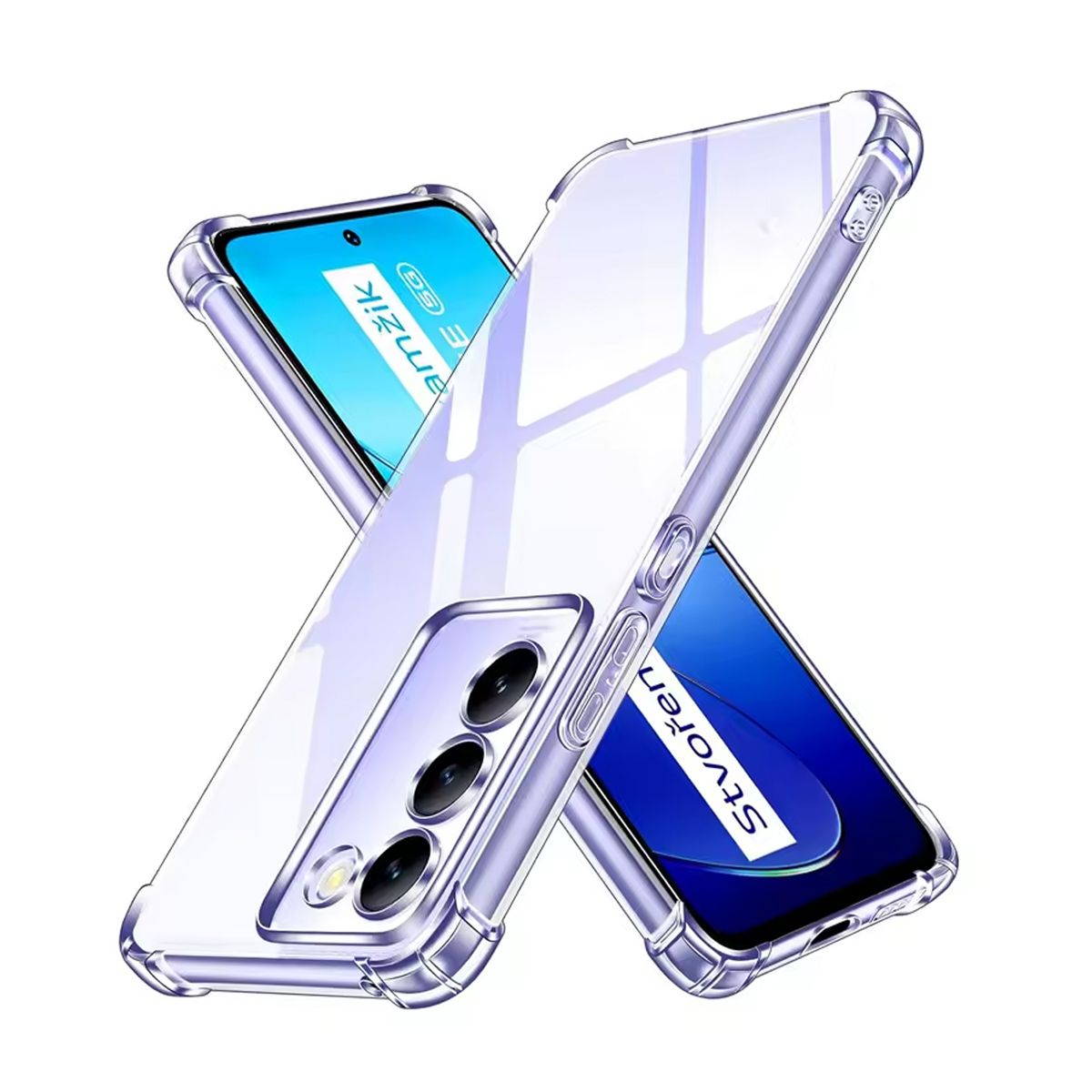 GENERICO - Case Funda Protector para VIVO V30 SE - TRANSPARENTE