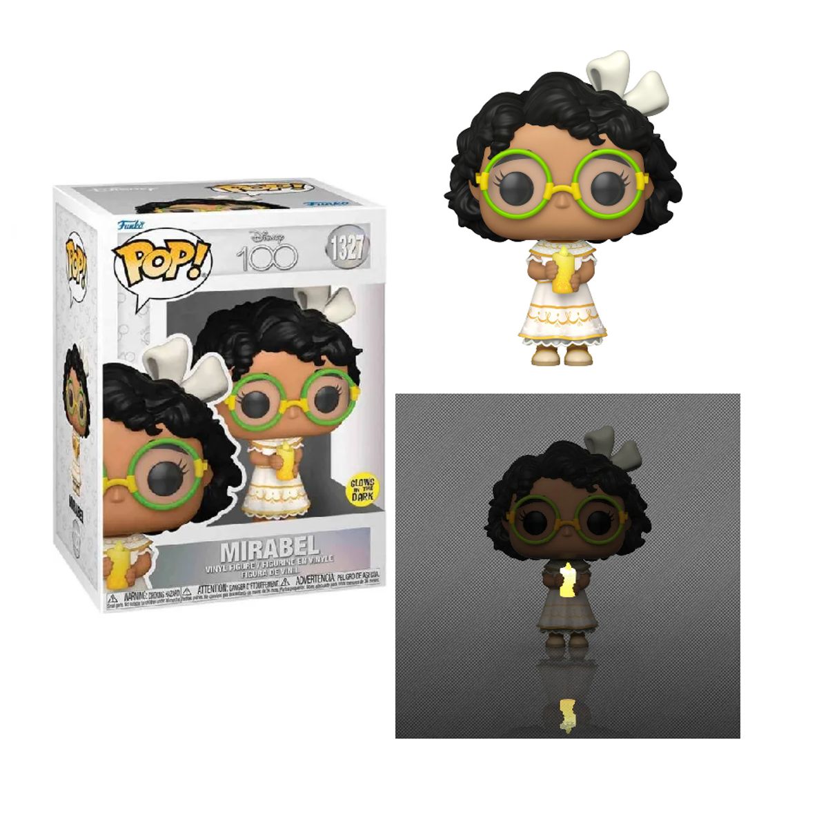 FUNKO - FUNKO POP MIRABEL MADRIGAL NIÑA GLOW DISNEY ENCANTO 1327