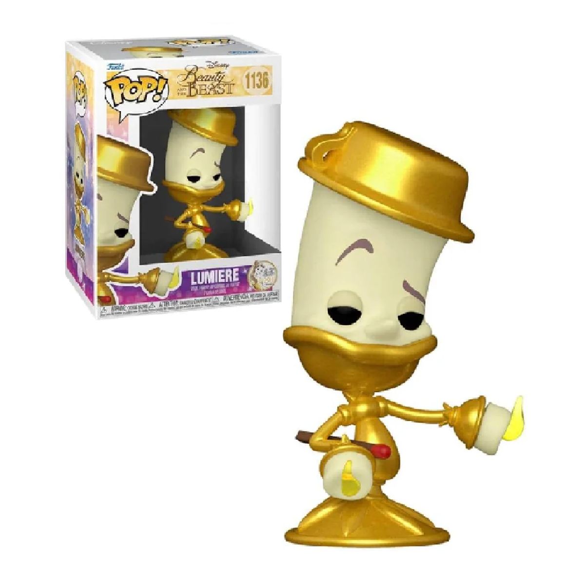 FUNKO - FUNKO POP LUMIERE - BEAUTY AND THE BEAST # 1136