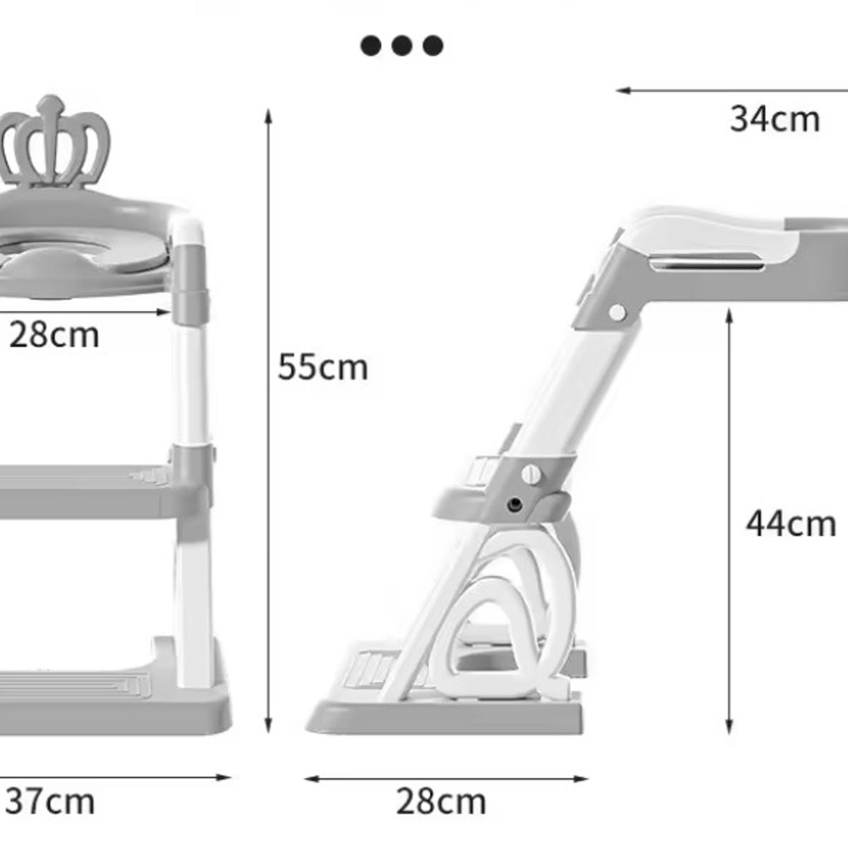 GENERICO - Asiento De Entrenamiento Para Niños con Escalera