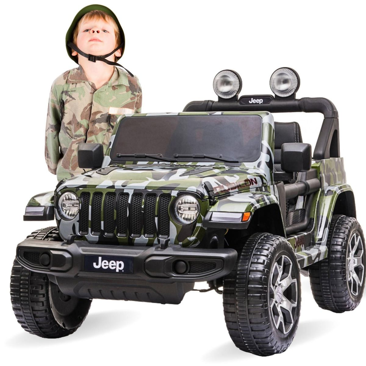 JEEP - Carro a Batería Jeep Rubicón De 12V