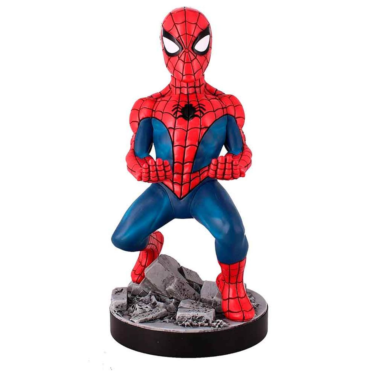 MARVEL - Figura Spiderman Cable Guys Soporte 20cm