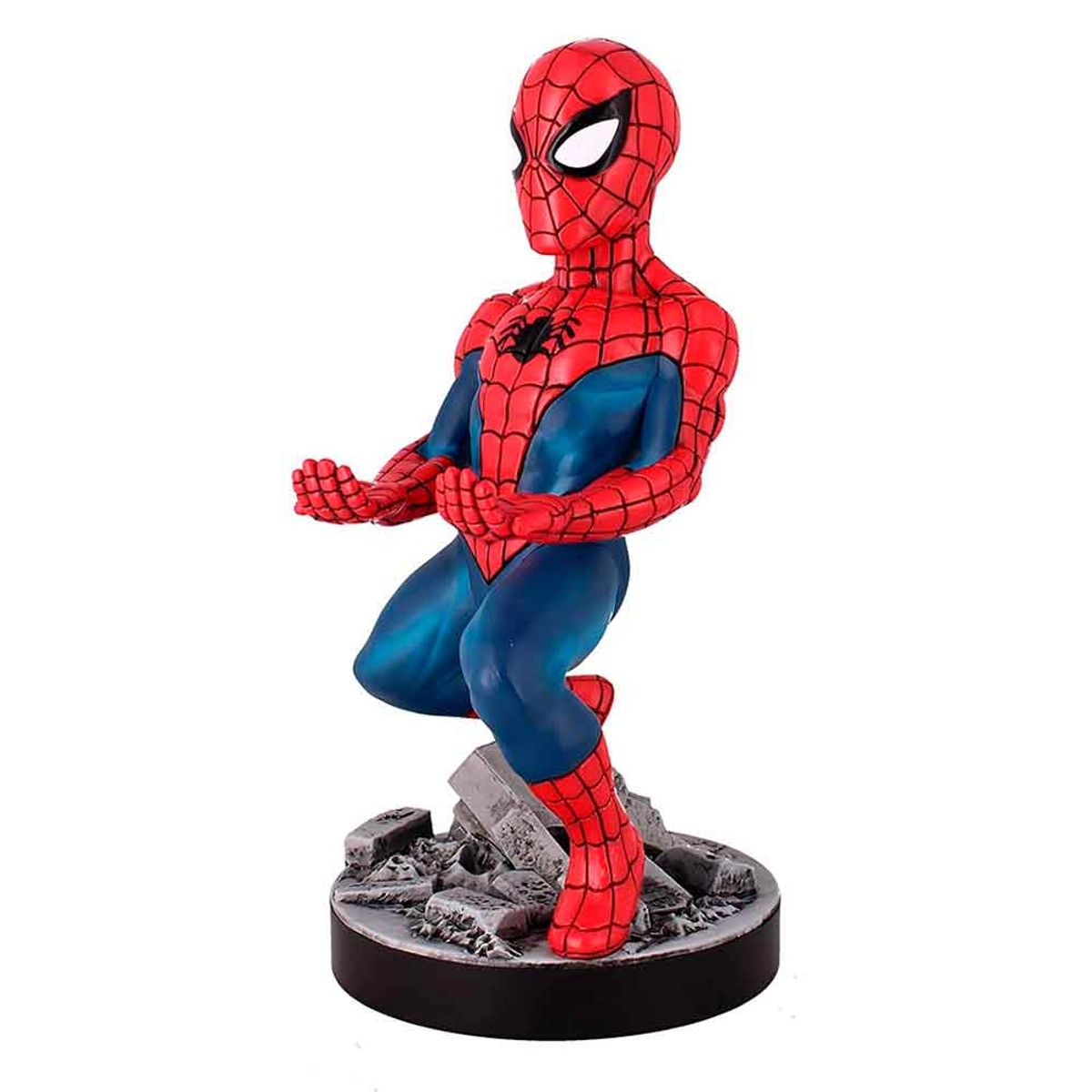 MARVEL - Figura Spiderman Cable Guys Soporte 20cm