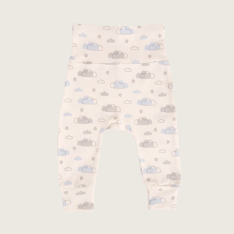 RIKURIY - Pantalón de Nubes Celeste