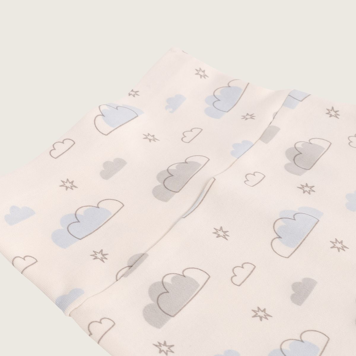 RIKURIY - Pantalón de Nubes Celeste