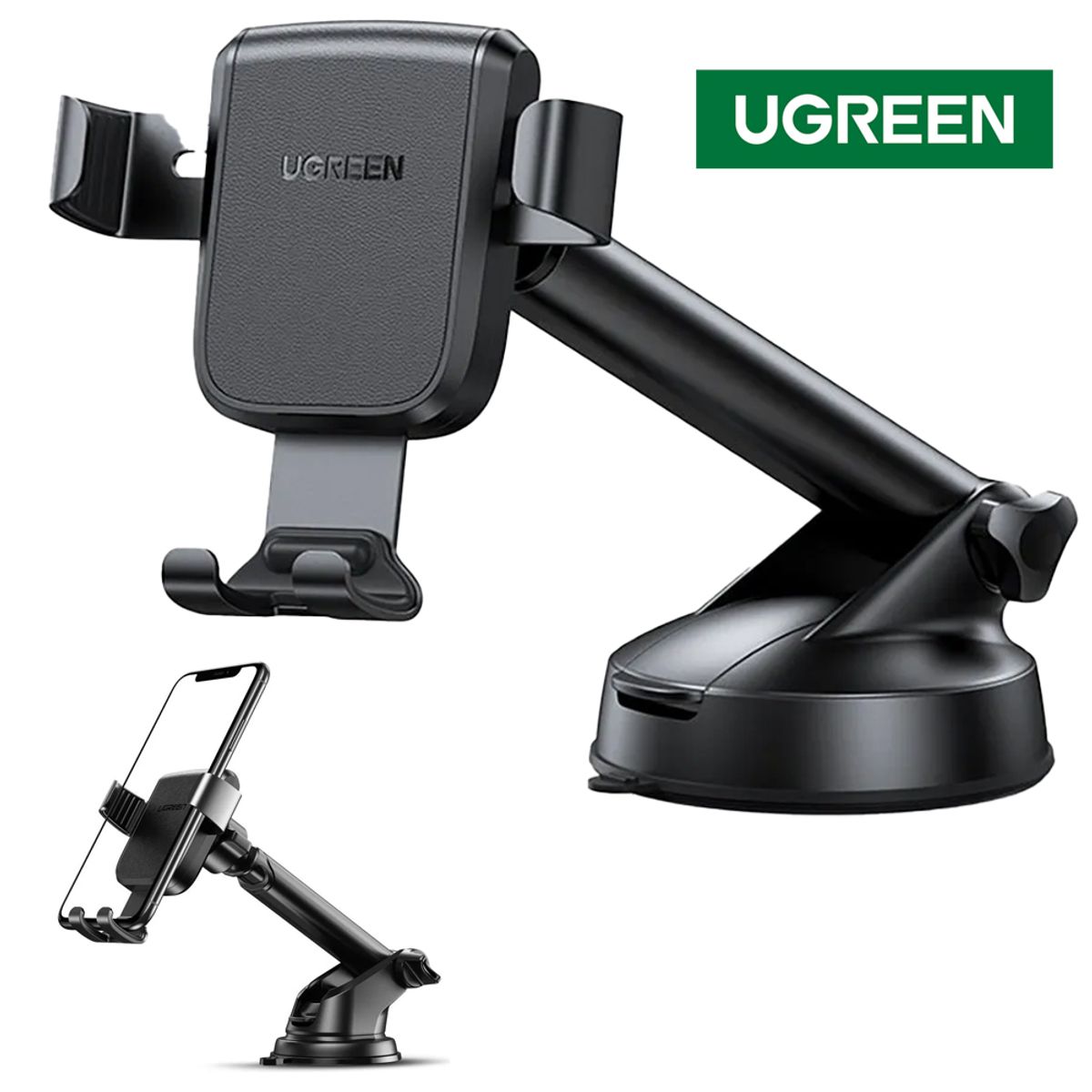 UGREEN - Holder para Celular Smartphone Brazo Extendible UGREEN para auto