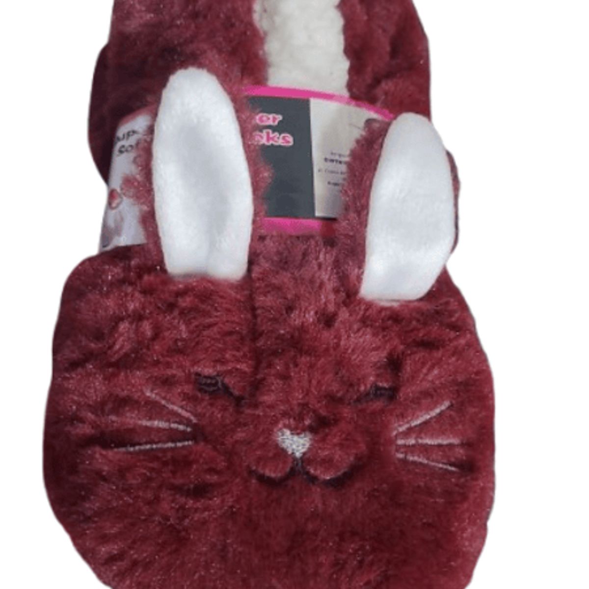 GENERICO - Pantuflas felpa carnero talla standar color segun stock