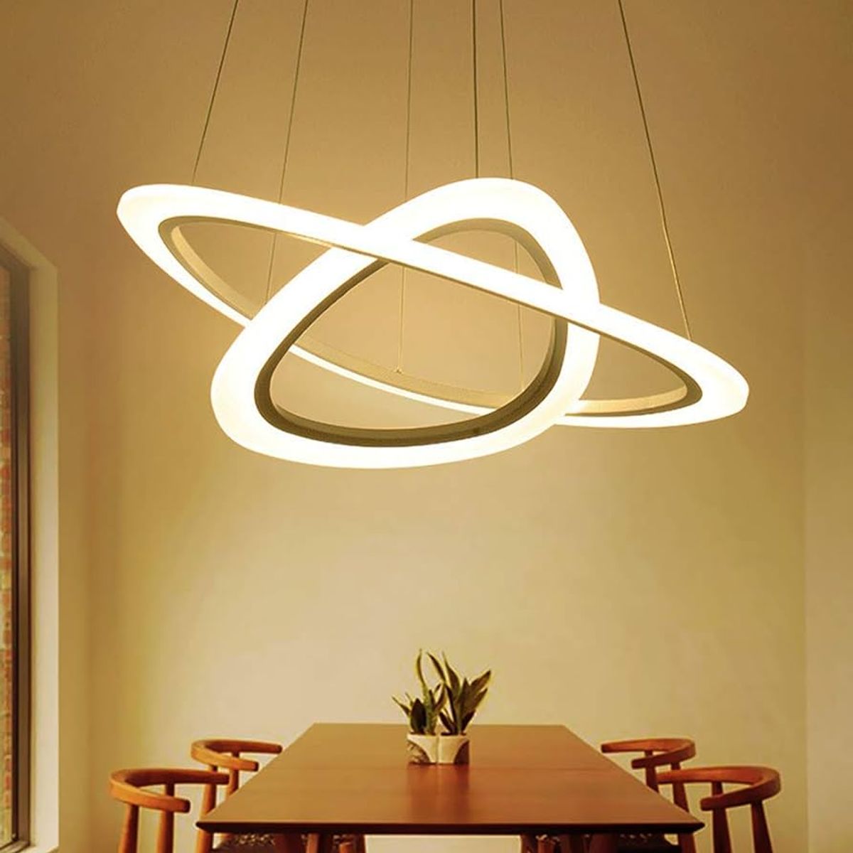 GENERICO - Lámpara Colgante Led White