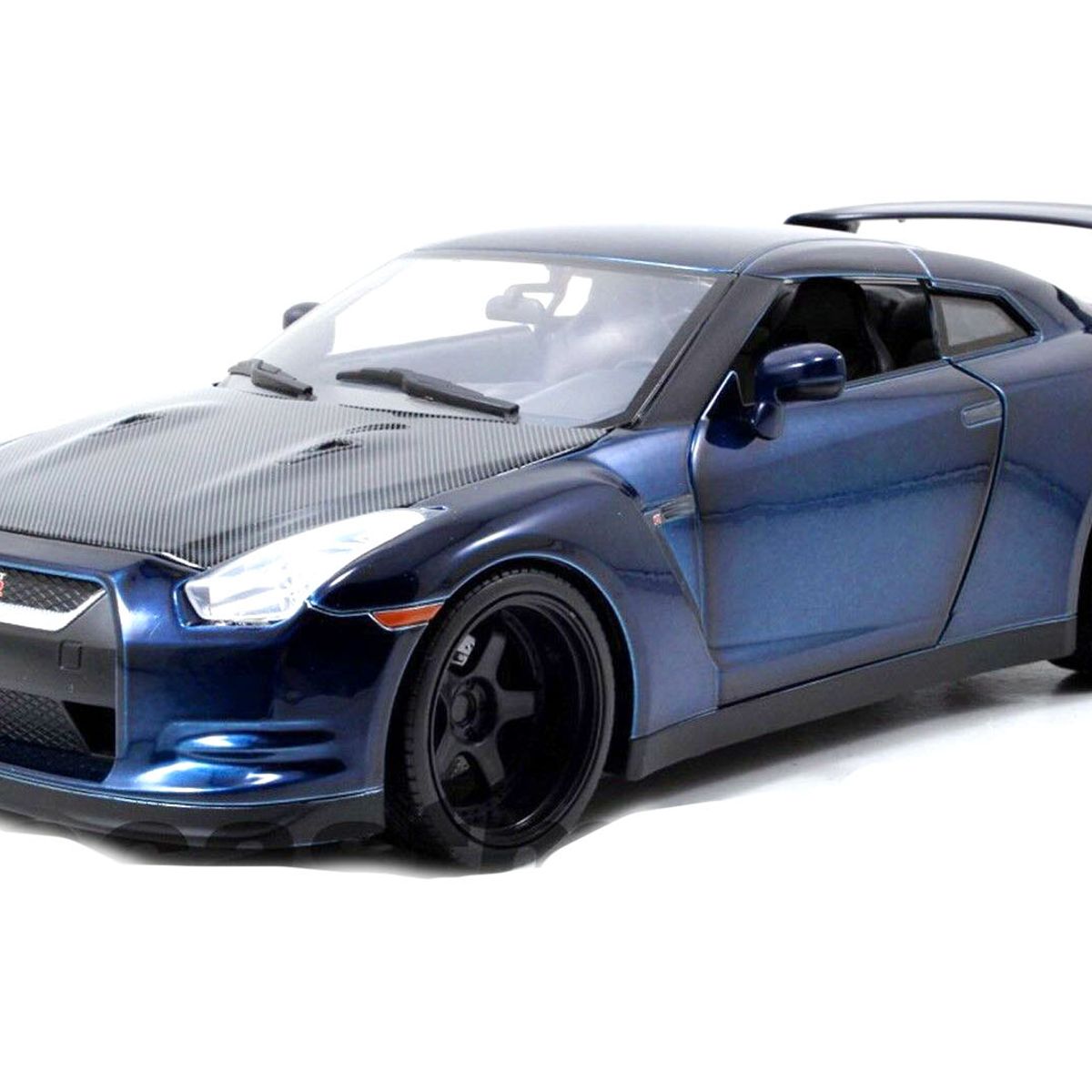 JADA TOYS - Auto - Rapidos y Furiosos - Jada Toys - 1.32 - Nissan GT-R R35 Blue Brian - FAST & FURIOUS