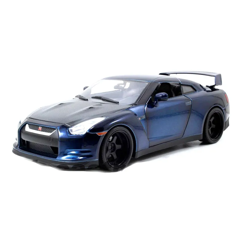 JADA TOYS - Auto - Rapidos y Furiosos - Jada Toys - 1.32 - Nissan GT-R R35 Blue Brian - FAST & FURIOUS