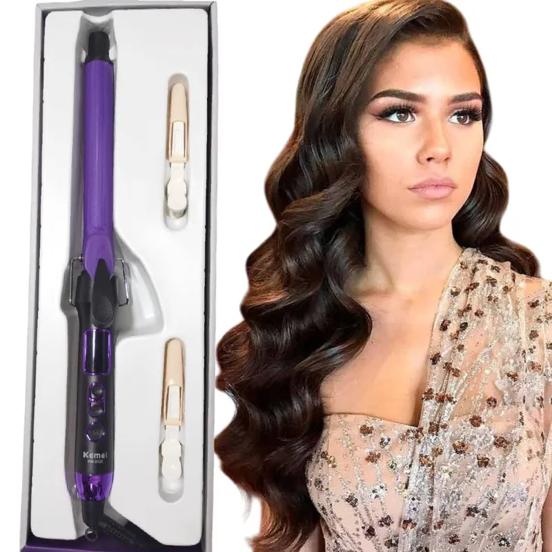 KEMEI - Rizador Ondulador Profesional KEMEI de 25 mm
