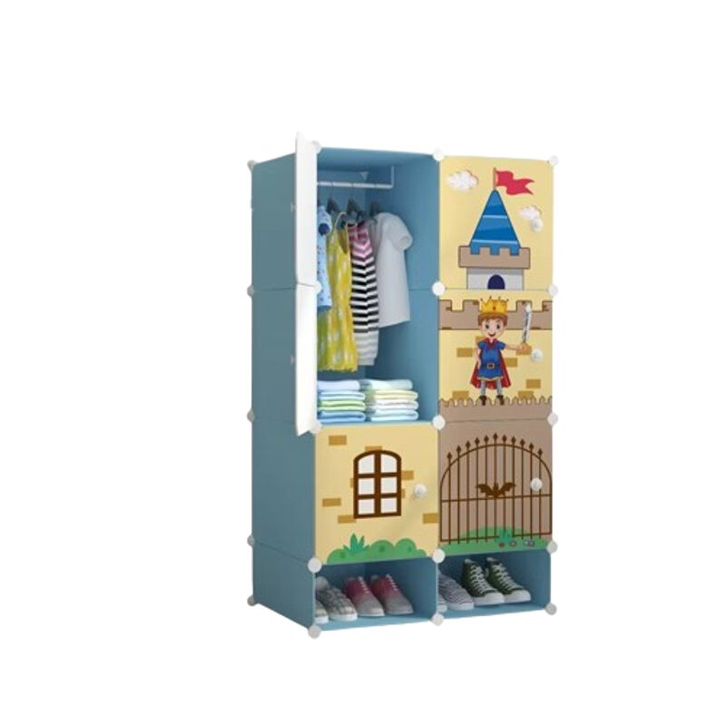 GENERICO - Armario Armable Para Niños Castillo Niño