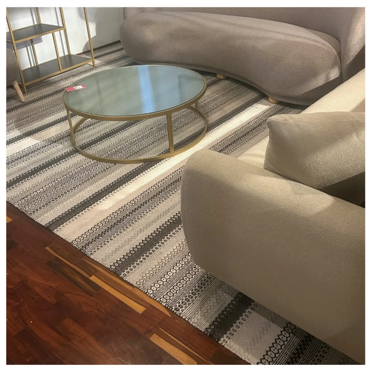 GENERICO - Alfombra Kellim IC13809 Gris 120x180m