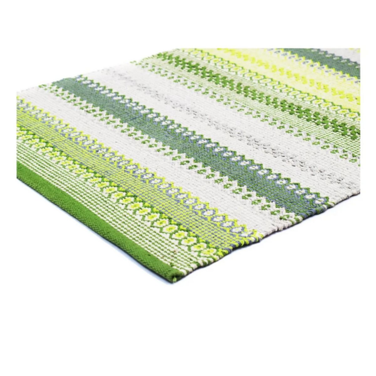 GENERICO - Alfombra Kellim IC13806 Verde  120x180cm