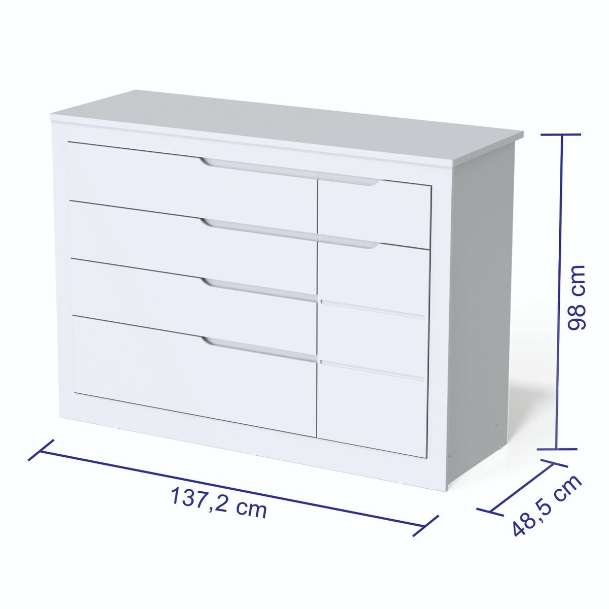 GENERICO - COMODA CLEO BLANCO PARA BEBE