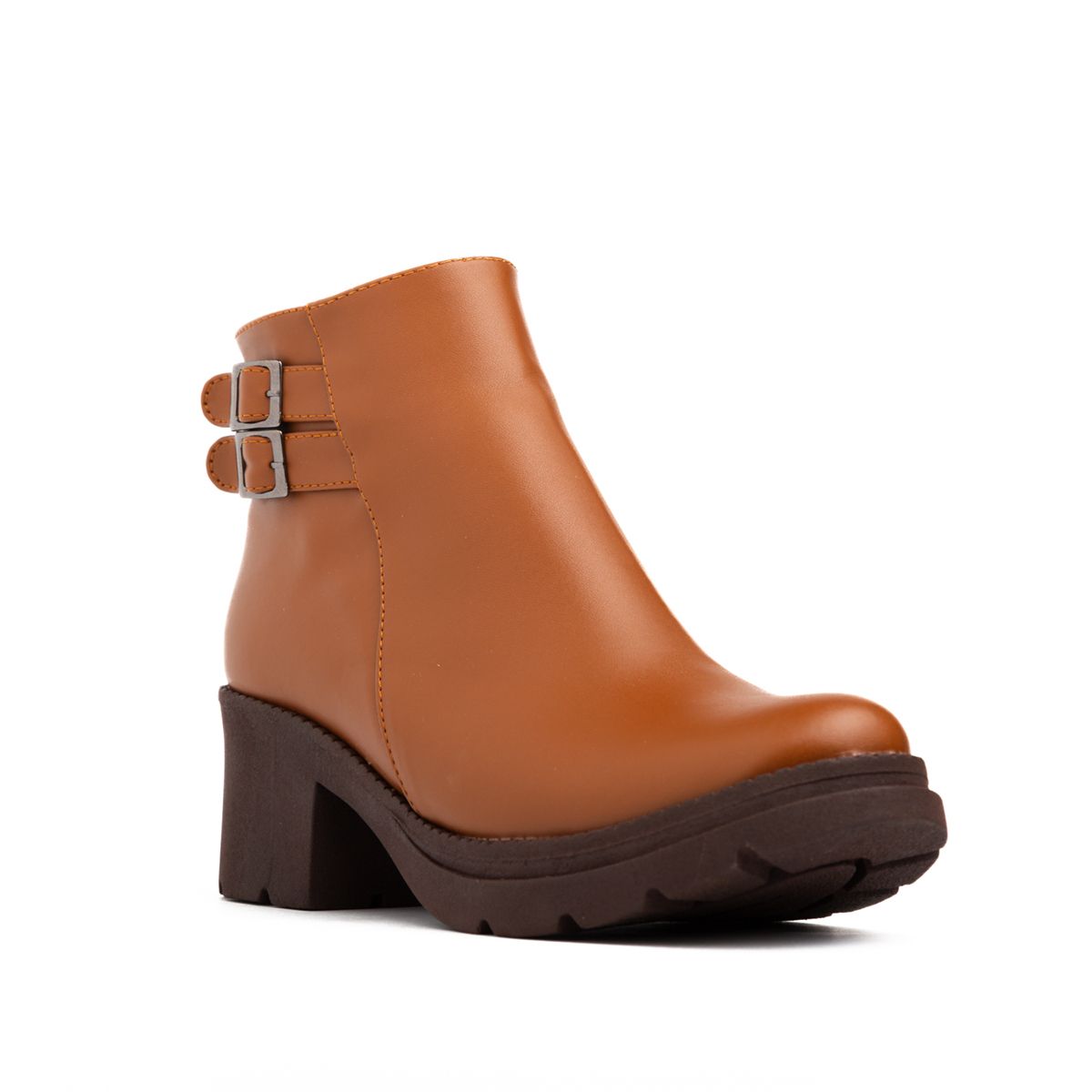 NEBULA - Botines Furry - Nébula - Camel