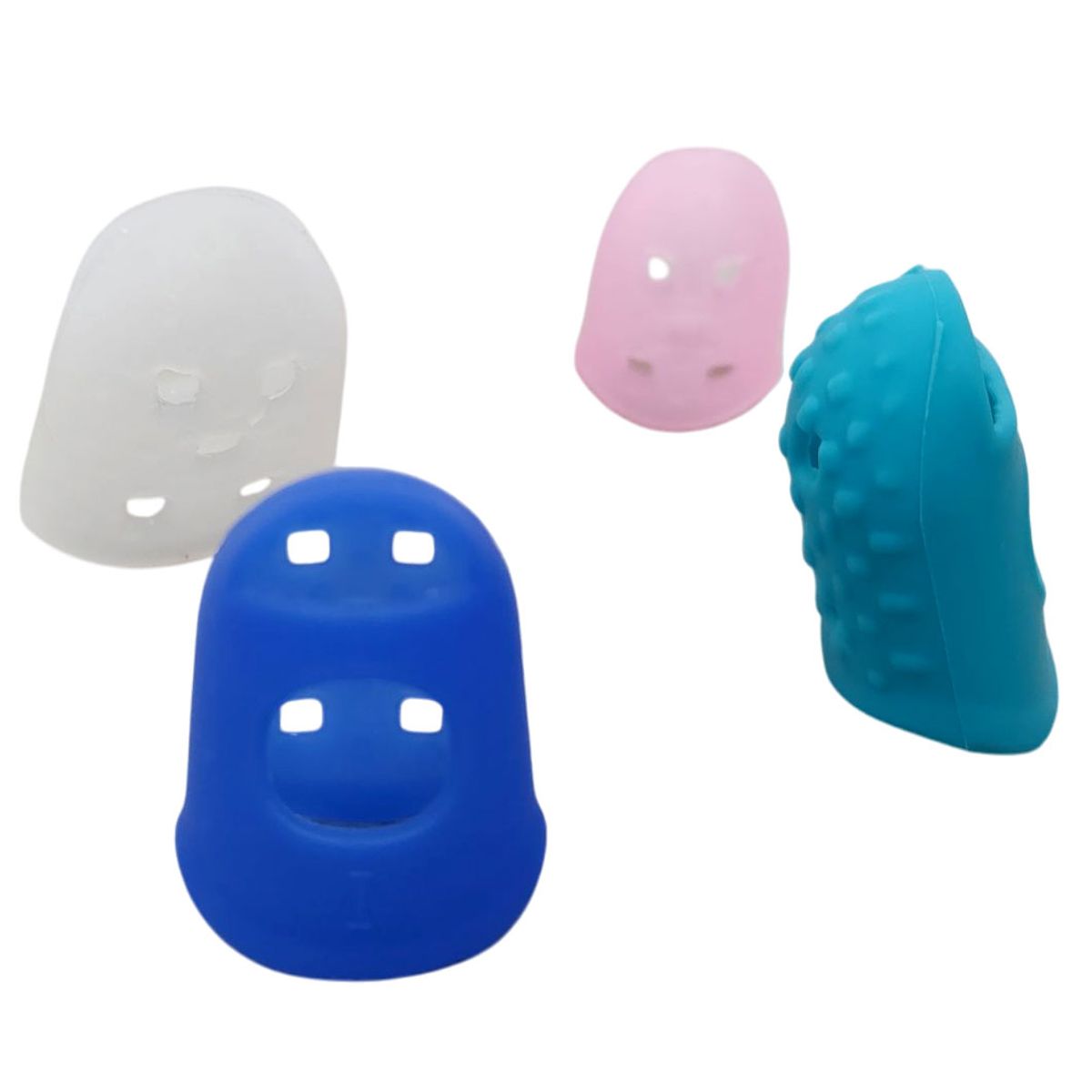 GENERICO - Protector de Dedos de Silicona para Guitarra Ukelele y mas