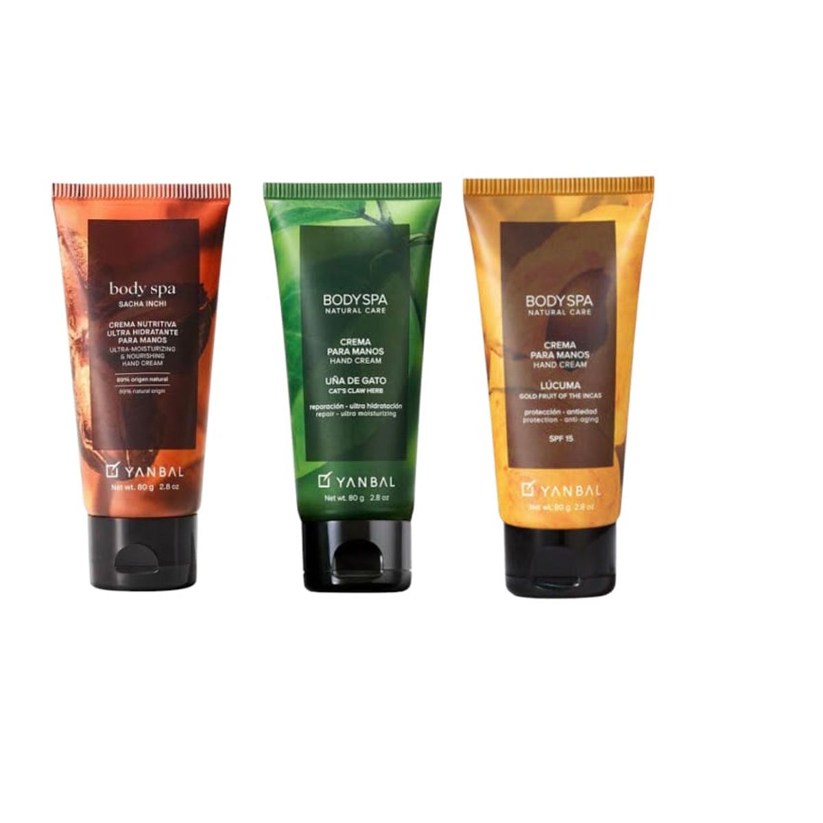 YANBAL - SET Crema de Manos Body spa x 3 unid