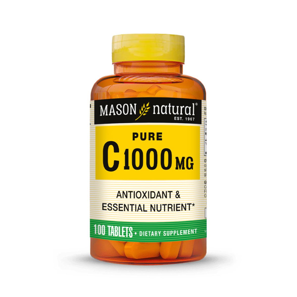 MASON NATURAL - Vitamina C 1000 MG - Mason Natural - 100 Tabletas