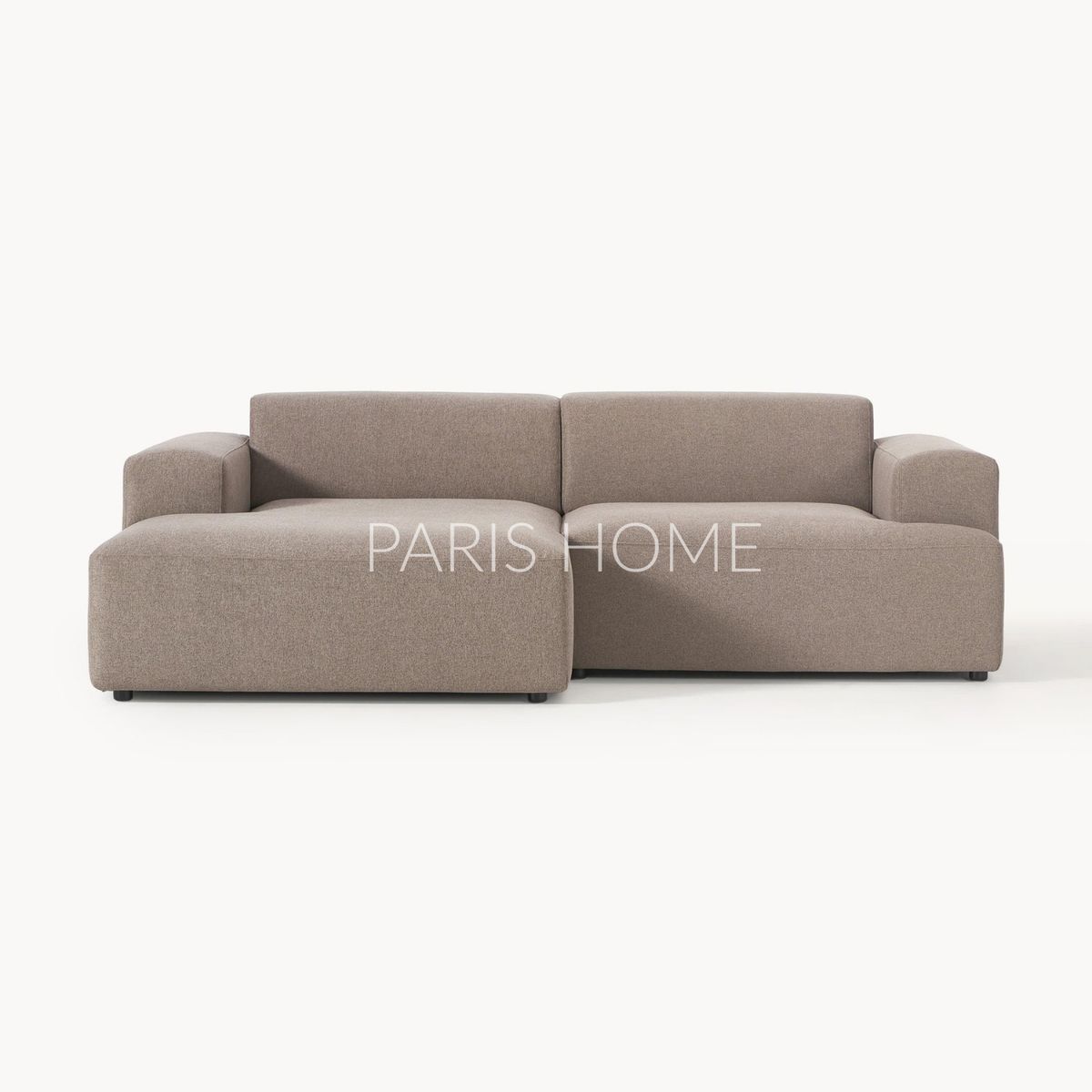 GENERICO - Sofá Izquierdo Seccional Esquinero 3 Plz Gala Tejido - Taupe