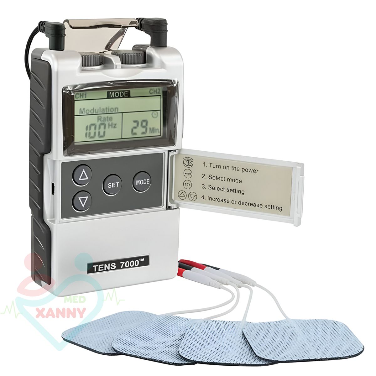 GENERICO - ELECTROESTIMULADOR TENS 7000 RECARGABLE